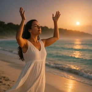 Ritual de Amanecer en la Riviera Maya